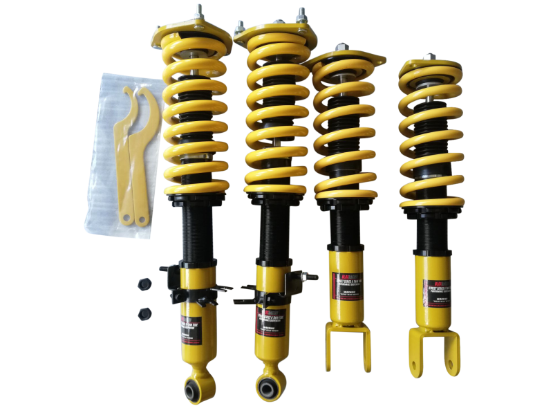 BLOX Racing - 02-05 Rsx/01-05 Civic- Non-Adjustable Damping Street Series II Coilovers