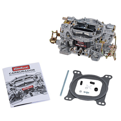 Edelbrock Carburetor AVS2 Series 4-Barrel 650 CFM Off-Road Manual Choke Satin Finish (Non-EGR)