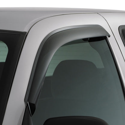 AVS 19-22 Ford Ranger (Extended Cab Pickup) Ventvisor Outside Mount Window Deflectors 2pc - Smoke