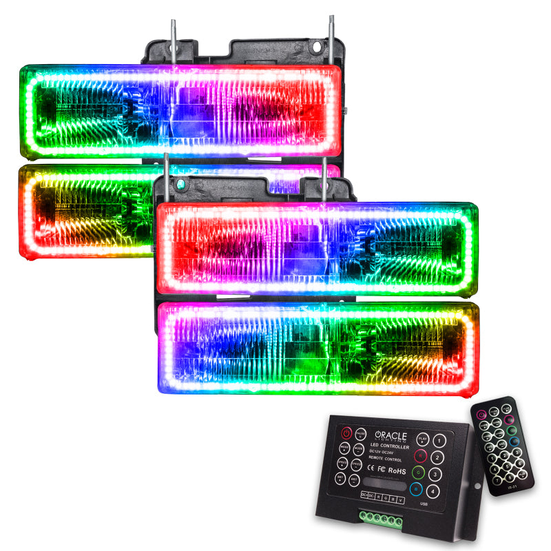 Oracle 95-00 Chevrolet Tahoe SMD HL - ColorSHIFT w/ 2.0 Controller