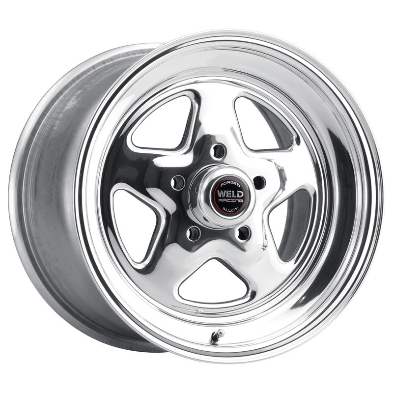 Weld ProStar 15x9 / 5x4.5 BP / 5.5in. BS Polished Wheel - Non-Beadlock