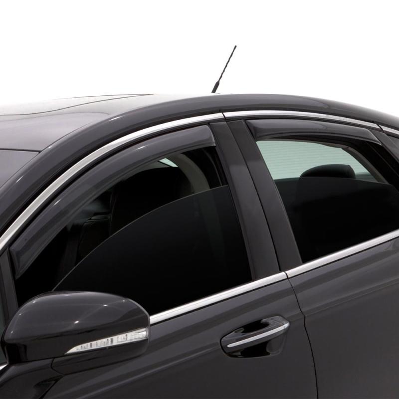 AVS 00-04 Nissan Xterra Ventvisor In-Channel Front & Rear Window Deflectors 4pc - Smoke