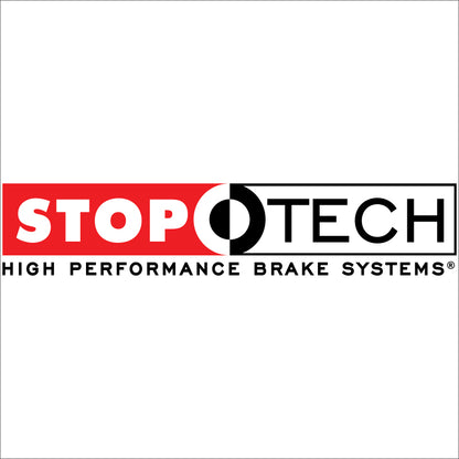 StopTech 08-13 Toyota Land Cruiser Rear BBK w/ Red ST-41 Calipers Slotted 380X32 Rotors