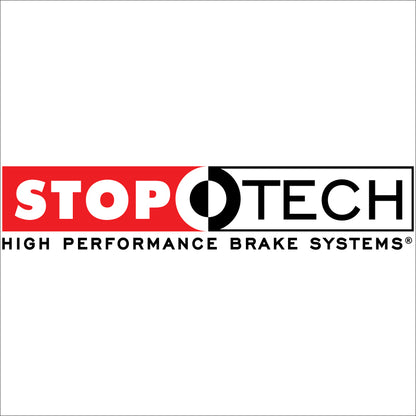StopTech Power Slot 09 VW CC (Passat CC) / 06-09 Passat (ex Syncro) Left Rear CRYO-STOP Slotted Rot