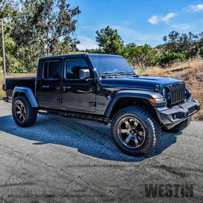 Westin 2020 Jeep Gladiator R5 Nerf Step Bars - Black