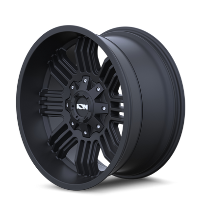 ION Type 144 20x9 / 8x180 BP / 0mm Offset / 124.1mm Hub Matte Black Wheel