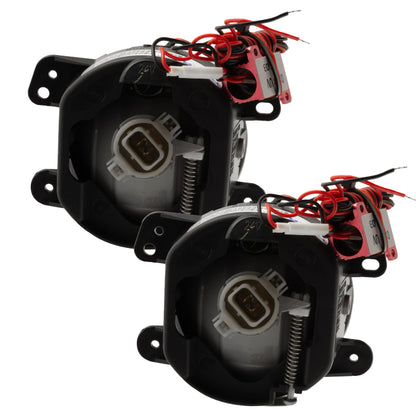 Oracle Lighting 10-15 Jeep Wrangler JK Pre-Assembled LED Halo Fog Lights -Blue SEE WARRANTY