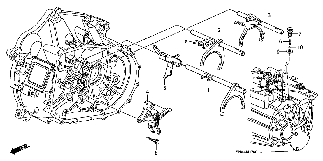 Honda - Gearshift Fork (5-6)