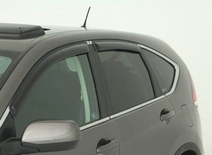 AVS 12-16 Honda CR-V Ventvisor Outside Mount Window Deflectors 4pc - Smoke