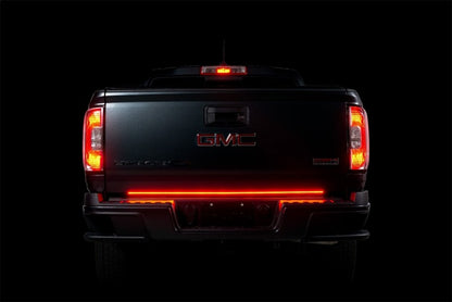 Putco 48in Red Blade LED Tailgate Light Bar for Ford Turcks w/ Blis and Trailer Detection