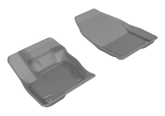 3D MAXpider 2015-2020 Ford Edge Kagu 1st Row Floormat - Gray