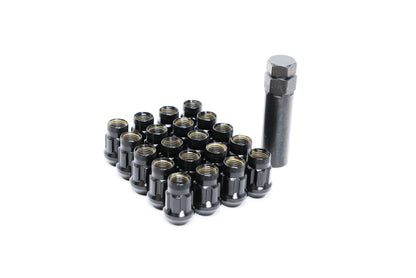 Wheel Mate Monster Lug 35 Short Lug Nut Set of 20 - Black 14x1.50