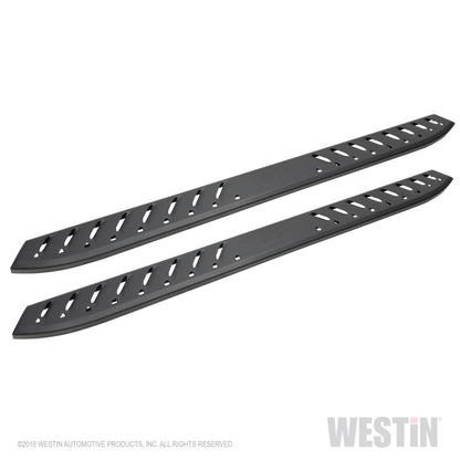 Westin 2019 Chevrolet Silverado/Sierra 1500 Crew Cab Thrasher Running Boards - Textured Black