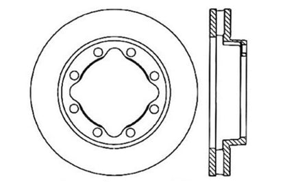 StopTech Drilled Sport Brake Rotor