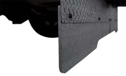 Access Rockstar 2020+ Chevy 2500/ 3500 (w/ Adj. Rubber) Black Urethane Finish Full Width Tow Flap