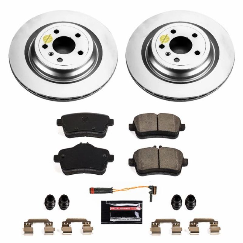 Power Stop 2016 Mercedes-Benz GLE300d Rear Z23 Evolution Sport Coated Brake Kit