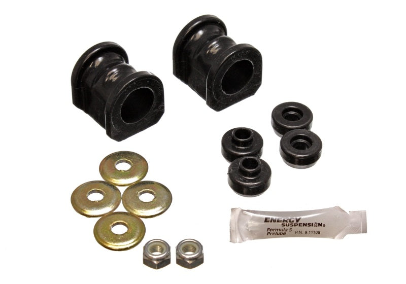 Energy Suspension 91-94-Nissan Sentra/NX1600/2000 Black 27mm Front Sway Bar Frame Bushings (Sway bar