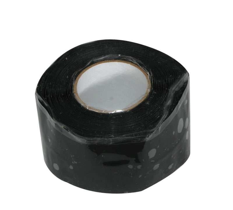 Moroso Self-Vulcanizing Tape - Black - 12ft Roll x 1in Wide