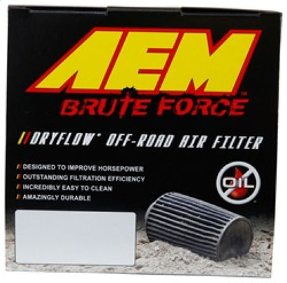 AEM 2.75 in x 5 in Dryflow Air Filter