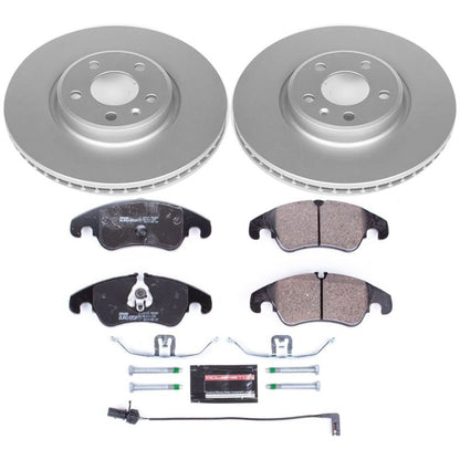 Power Stop 12-16 Audi A4 Front Euro-Stop Brake Kit