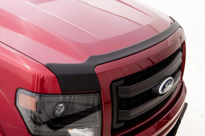 AVS 15-18 Ford F-150 Aeroskin Low Profile Hood Shield - Matte Black