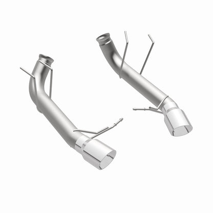 MagnaFlow 13 Ford Mustang Dual Split Rear Exit Stainless Axle-Back Cat Back Exhaust (Competition)