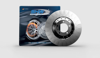 SHW 18-20 Audi RS5 2.9L (Excl Ceramic Brakes) Rear Smooth Lightweight Brake Rotor (8W0615601G)