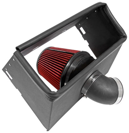 Spectre 14-16 RAM 1500 V6-3.0L DSL Air Intake Kit - Black w/Red Filter