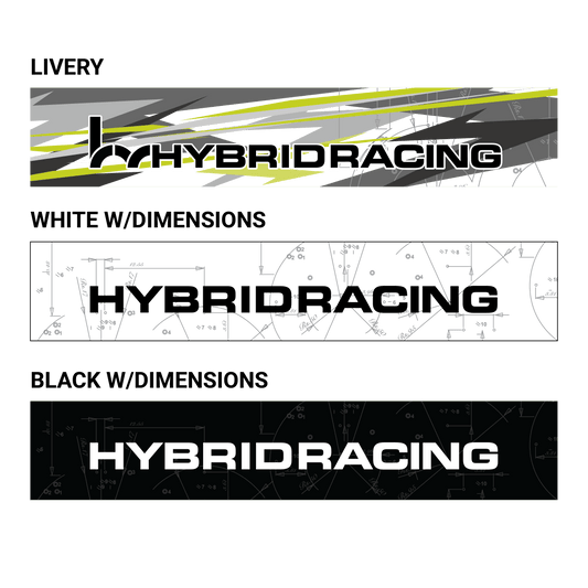 Hybrid Racing - Dimensions Sunstrip