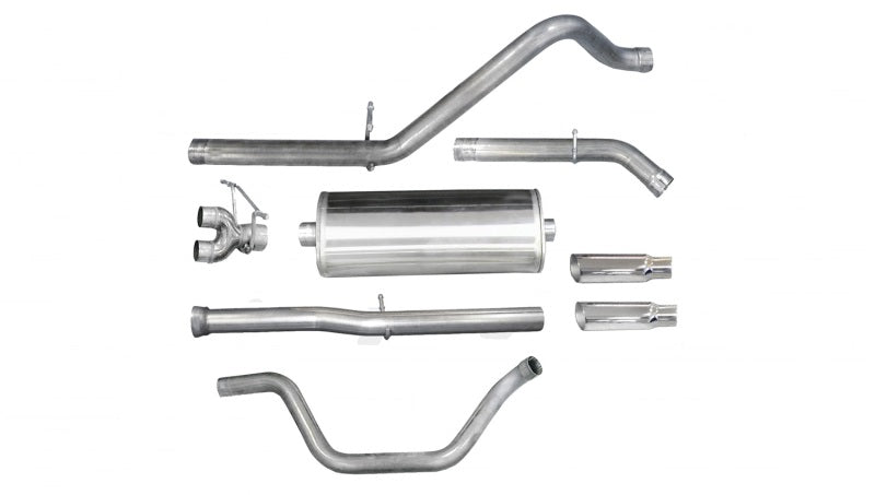 Corsa/dB 11-13 Chevrolet Silverado Crew Cab/Short Bed 1500 6.2L V8 Polished Sport Cat-Back Exhaust