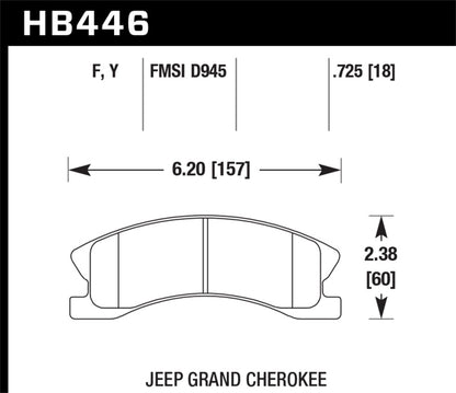 Hawk HPS Street Brake Pads