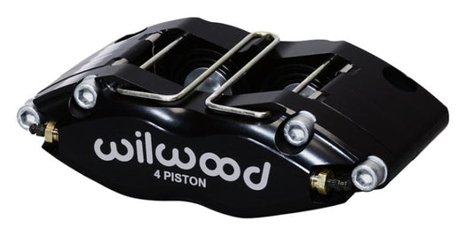 Wilwood Caliper-Dynapro Radial-Black Pwdr 1.25in Pistons 0.81in Disc