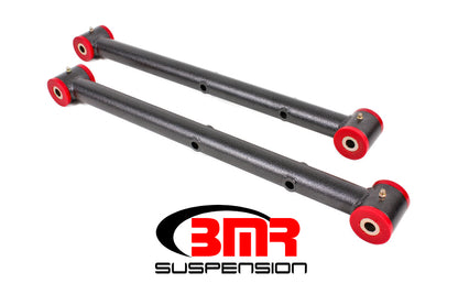 BMR 64-72 A-Body Non-Adj. Lower Control Arms (Polyurethane) - Black Hammertone