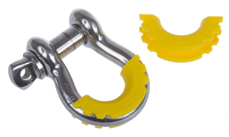 Daystar D-Ring Shackle Isolator Yellow Pair