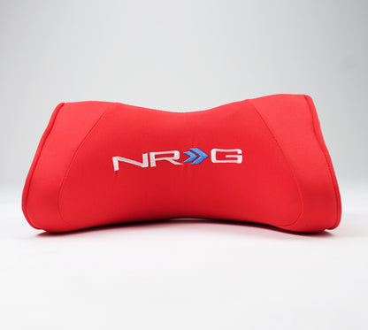 NRG Memory Foam Neck Pillow For Any Seats- Red