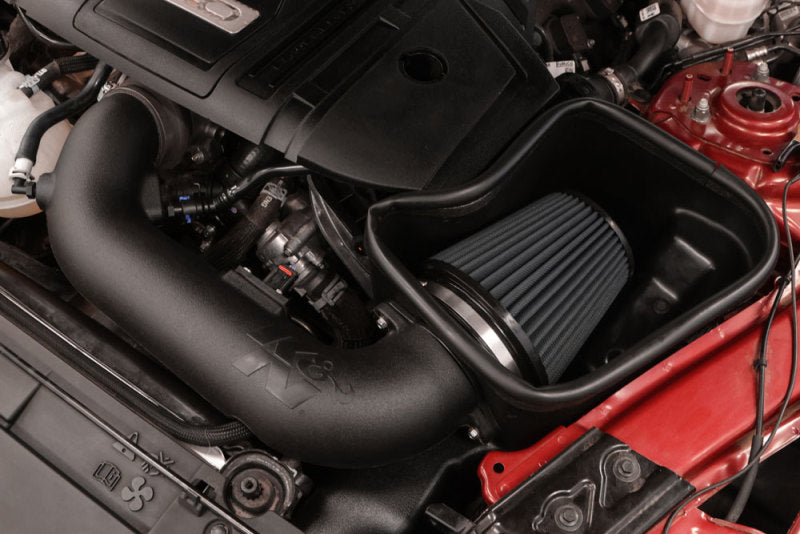 K&N 18-23 Ford Mustang GT 5.0L V8 F/I Dryflow Performance Air Intake System