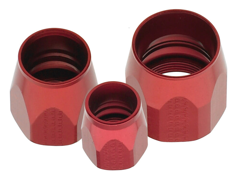 Fragola -4AN Aluminum Socket Only - Red