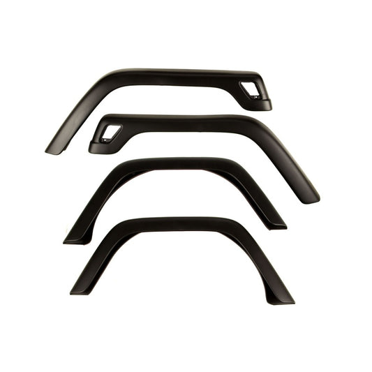 Omix 4-Piece Fender Flare Kit- 97-06 Jeep Wrangler