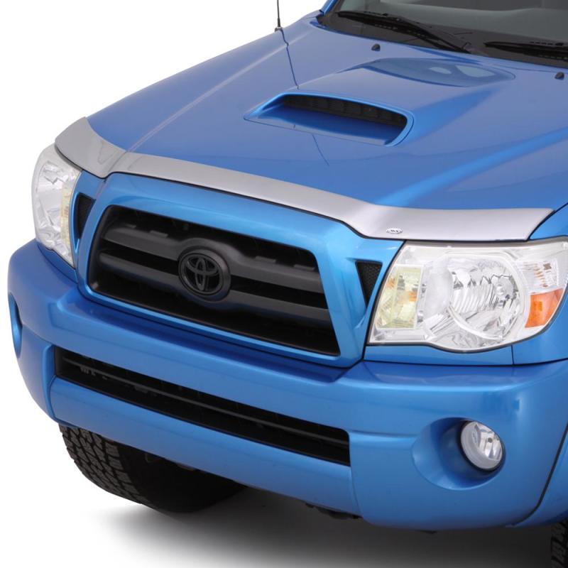 AVS 04-12 Ford Ranger Aeroskin Low Profile Hood Shield - Chrome