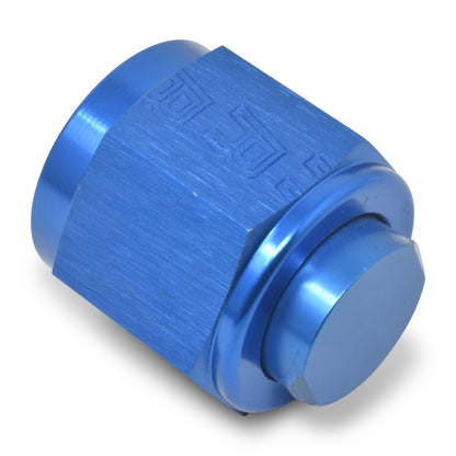 Russell Performance -4 AN Flare Cap (Blue)