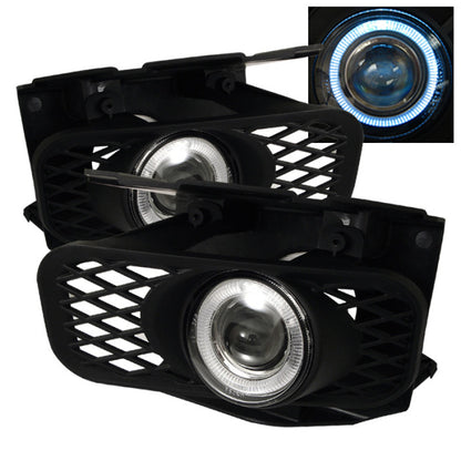 Spyder Ford F150 99-03/F150 Heritage 04 Halo Projector Fog Lights w/Switch Clear FL-P-FF15099-HL