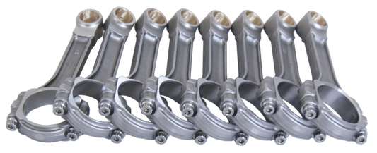 Eagle Chevrolet Small Block 5140 I-Beam Connecting Rod 6.250in w/ 3/8in ARP 8740 (Set of 8)