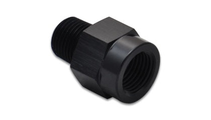 Vibrant - 1/8in Male BSP to 1/8in Female NPT Adapter Fitting - Aluminum