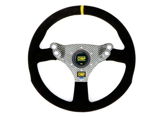 OMP 320 Hybrid S Flat Steering Wheel Black