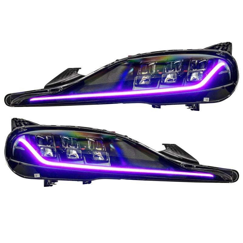 Oracle 20-21 Toyota Supra GR RGB+A Headlight DRL  Kit - ColorSHIFT w/ Simple Controller SEE WARRANTY