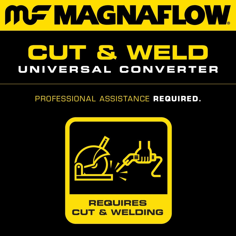 MagnaFlow Conv Universal 2.00 Front Spun