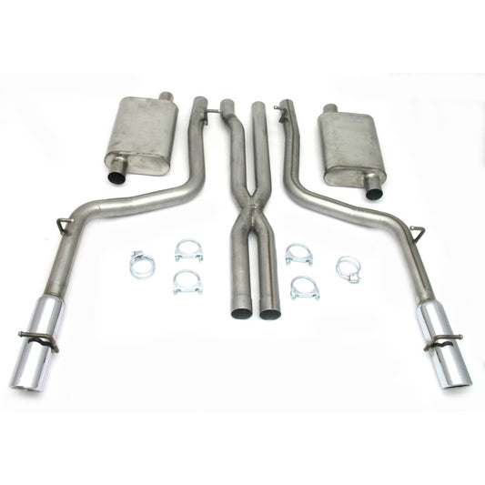 JBA 05-10 Chrysler/Dodge Cars 5.7L 409SS Dual Rear Exit Cat-Back Exhaust