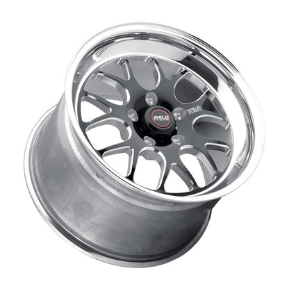 Weld S77 15x11 / 5x115 BP / 6.5in BS Black Wheel - Non-Beadlock