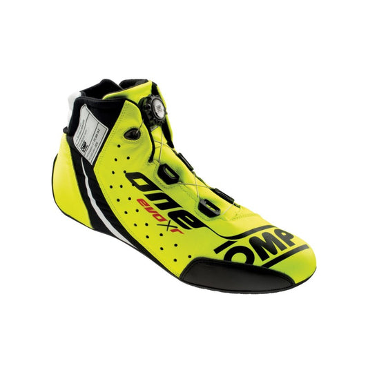 OMP One Evo X R Shoes Fluorescent Yellow - Size 39 (Fia 8856-2018)