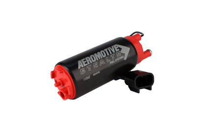 Aeromotive - 340 Series Stealth In-Tank E85 Fuel Pump - Offset Inlet - Inlet Inline w/ Outlet